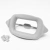 3Pcs Dental Oral Cheek Retractor Thermoplastic Rubber Mouth Opener for Tteeth Whitening Procedures (Grey) view 1