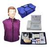 CPR Manikin Trainer Kit, Human Anatomical Model with Display Controller, Medium Skin Tone, for Doctor Nursing Skills Training view 1