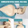 CPR Manikin Trainer Kit, Human Anatomical Model with Display Controller, Medium Skin Tone, for Doctor Nursing Skills Training view 4