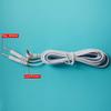 1 or 2 Set, TENS Electrode Wires, Dual Channel Tens Leads with 2mm Pin Connectors 3.5mm Jack Connector, TENS Unit Replacement Cables (1 Piece) view 2