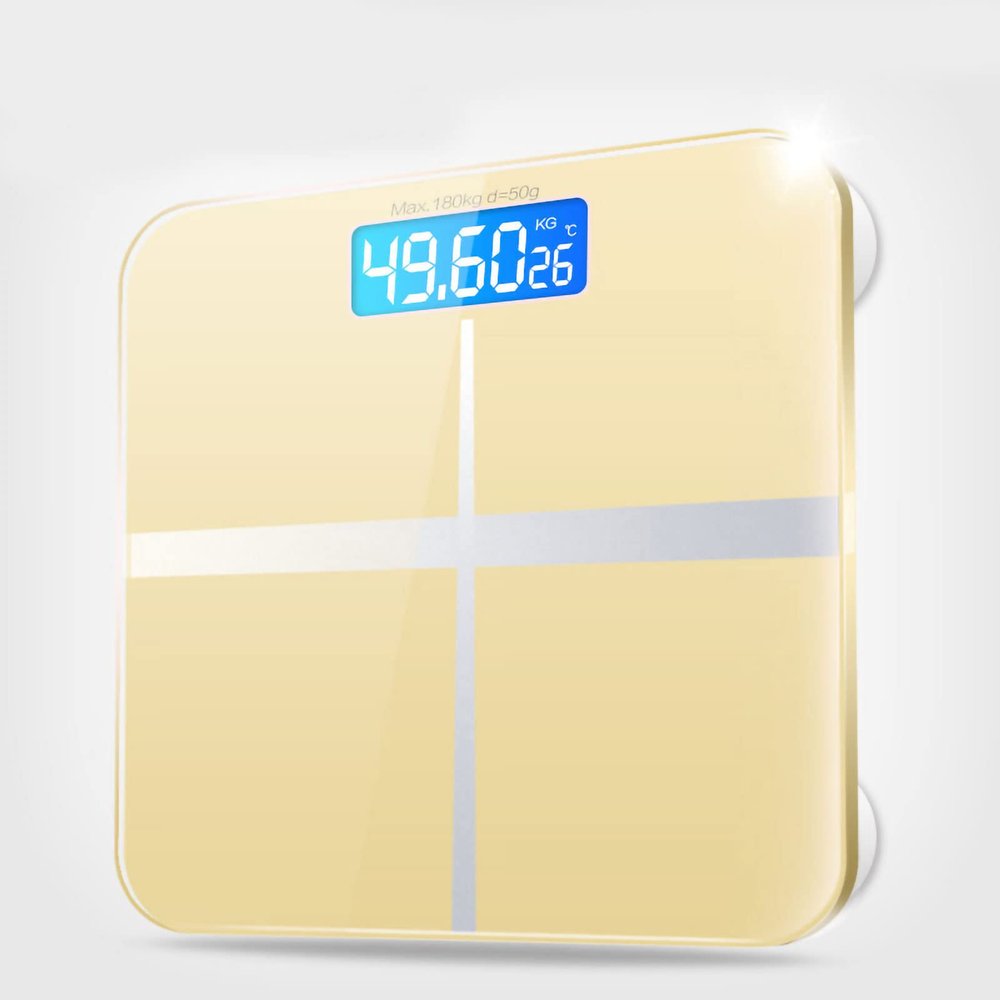 Digital Body Scale, Digital Weight Scale, Digital Bathroom Scales for People, Highly Accurate Digital Weighing Machine for People, Tempered Glass Accurate Measurement Digital Weight Scale for Home(#2)
