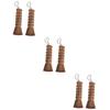 Ipetboom 6pcs Kitchen Pot Cleaning Brush Teaware Cleaning Brush for Kettle and Tray for Dish Cleaner view 1