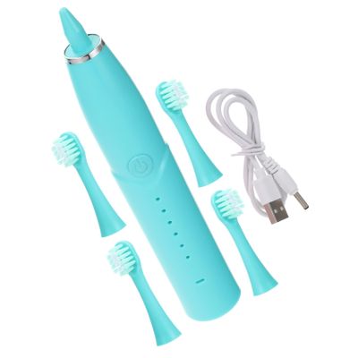 FRCOLOR 3sets Portable Electric Toothbrush for Boys and Girls Cartoon Tooth Brush Convenient Boy Girl Toothbrush for Home and Travel Use
