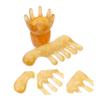 FRCOLOR 4pcs Gua Sha Comb Wide Tooth Head Massager Scalp Care Comb Massage Tools for Hair Styling and Daily Use view 3