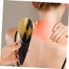 FRCOLOR 2pcs Ox Horn Massaging Board Acupuncture Stick for Body Scraping Massage Tool for Back Muscle Relief and Beauty Treatments view 2