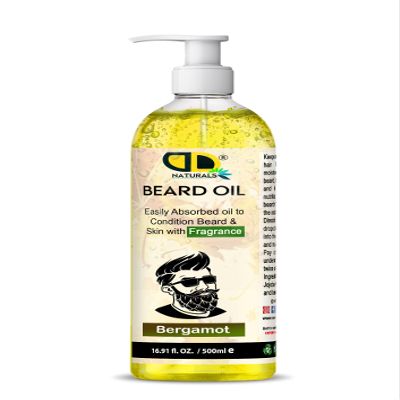 Mens Skincare and Grooming Original Beard Oil, Natural Carrier Oils, Nourishing & Moisturizing 500ml (500ml Pump)