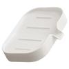 Ciieeo 3pcs Wall-mounted Soap Dish Draining Soap Tray Bathroom Holder Tray Drain Spout for Sink Holder and Household Storage view 1