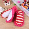 minkissy Chenille Cleaning Slippers Lazy Person Floor Shoes Mop Cap Floor Mops Sliding Resistant Wear-resistant Home Cleaning Unisex view 4