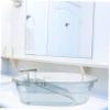 minkissy Wash Basin Compact Laundry Washboard Hand Wash Basin Bowl Laundry Aid Home Dormitory Use view 3