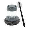 2 Pack Luxury Liquid adding washing Dish Brush Set/kitchen press type Deep Clean Brush Kit/Multifunctional Scrubber Pot Dish Brush Set (#1) view 1