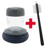 2 Pack Luxury Liquid adding washing Dish Brush Set/kitchen press type Deep Clean Brush Kit/Multifunctional Scrubber Pot Dish Brush Set (#1) view 2
