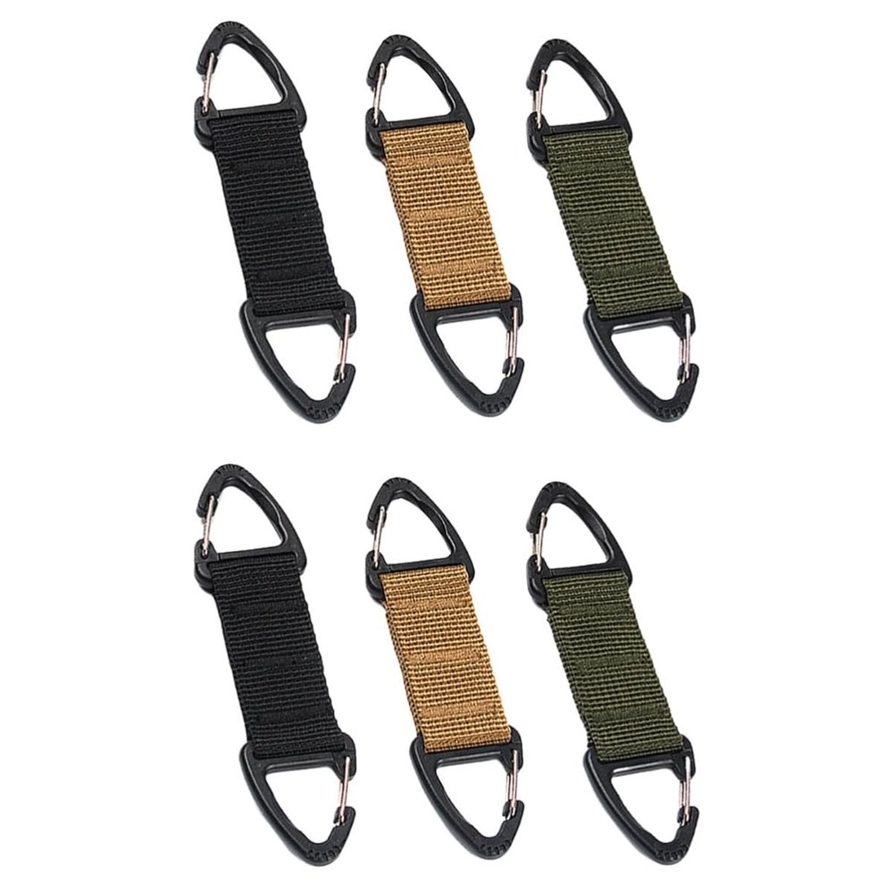 Ipetboom 6pcs Mask Hook Slip Nylon Mask Ear Hook Strap Buckle Suitable for Daily Use and Travel