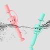 Ipetboom Manual Toothbrush Suction Cup Bear Pattern Safe for Toddlers Chewing Toothbrush Fine Craft Random Color view 2