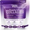 Collagen Peptides Powder 2000 Dalton Bioactive Vitamin C Enhanced Synthesis 225g | SkinPep Unflavoured Triple Filtered, Double Hydrolysed, Grass Fed Bovine Collagen Supplement for Women & Men view 1