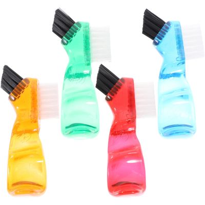Ipetboom 12pcs Denture Brush Toothbrush Multi Functional Creative Small Household Mini Practical Cleaning for Oral Care Denture Cleaner