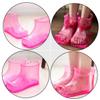 FOYTOKI Rosy Foot Bathing Shoes High Tube Foot Massage Footwear for Home and Spa Use Wear-Resistant PVC Material Heat Resistant and Stable Design to Promote Blood Circulation view 3