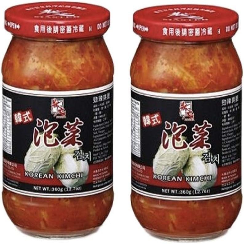 Korean Kimchi in Jar by Master Sauce 360g (Pack of 2)