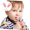 Ipetboom 6pcs Bear Shape Boy Girl Toothbrush Manual Boys Girls Teeth Brush Soft Bristles for Girl's Oral Care at Home Travel view 2