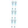 Ipetboom 6pcs Cute Bear Boys and Girls Toothbrush Soft Bristle Boy Girl's Toothbrush Brushing Teeth at Home view 1