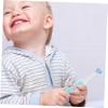 Ipetboom 6pcs Cute Bear Boys and Girls Toothbrush Soft Bristle Boy Girl's Toothbrush Brushing Teeth at Home view 2