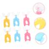 FOMIYES 18pcs Handheld U-Shaped Toothbrush for Boys and Girls Manual Tooth Cleaner for Boy Girl U-Shaped Teeth Cleaning Tool for Youngsters Random Color view 3