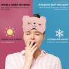 Ipetboom 2pcs Plush Animal Eye Masks Sleeping Patches for Rest Portable Eye Covers Soft Plush Material for Travel Home Use view 4