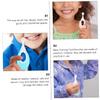 Ipetboom Baby Toothbrush 4pcs Set Toddler Infant Soft Bristle Training Tooth Brush Gentle Gum Care for Newborns with Pink and Blue Colors, Suitable for Infant Dental Cleaning and Oral Health view 3