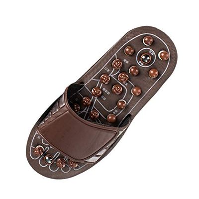 Carriere Acupressure Foot Massager Massage Slippers Shoes Reflexology Sandals Relief Plantar Fasciitis Arthritis for Men Women S