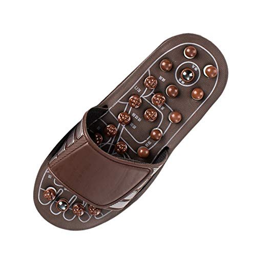 Carriere Acupressure Foot Massager Massage Slippers Shoes Reflexology Sandals Relief Plantar Fasciitis Arthritis for Men Women S