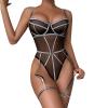 sexy christmas christmas family pyjamas set dressing gown naughty costumes for women naughty secretary outfit fishnets tights mini dress women's pjs womens dress up underwear view 1