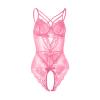 white basque red satin dress men's pyjamas gothic sexy bra and knicker sets lace corset lace bodysuit lingerie sexy lounge wear tops santa claus oktoberfest black and white tights women body view 3
