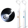 ACWOO Dental Mirror with Light, 2PCS Dental Teeth Mirror, Anti Fo Mouth Tooth Mirror, Dental Inspection Mirror with LED Light for Oral Dental Care, Dental Oral Care Tool Kit view 1