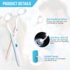 ACWOO Dental Mirror with Light, 2PCS Dental Teeth Mirror, Anti Fo Mouth Tooth Mirror, Dental Inspection Mirror with LED Light for Oral Dental Care, Dental Oral Care Tool Kit view 3