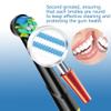Cokfais Toothbrush Head Compatible with Braun Oral b Electric Toothbrushes, 16 Pack Brush Heads for Pro Smart ProfessionalCare Vitality Genius (16 Black, 16 Count(Pack of 1)) view 4