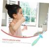 minkissy 4pcs Non-Slip Toothbrush for Boy Girl Boys and Girls Teeth Cleaner Manual Tooth Brush SkyBlue for Brushing Routine view 3