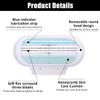 5 Pcs Women's Razor Blades Refills, Replacement Blades Compatible with Gillette Venus Smooth Razor, 3 Layer Blade for Smooth Shaving, Comfort Edge for Women Shaving, Washable Easy to Replace view 3