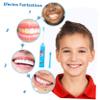 FOMIYES 4pcs Boy Girl Electric Toothbrush Soft Bristles for Deep Cleaning Household Use Lovely Design for Boys and Girls Random Color view 4