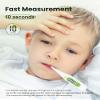 Digital Thermometer, Oral Thermometer Adults Kids Babies, Accurate Fast Switchable Body Temperature Thermometer, Green, 2 Packs view 4