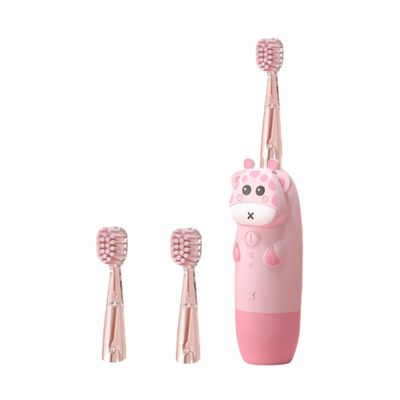 FOMIYES Electric Toothbrush for Boys and Girls 4pcs/1set Baby Electric Toothbrush Soft Bristles Ergonomic Handle Colors