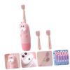 FOMIYES Electric Toothbrush for Boys and Girls 4pcs/1set Baby Electric Toothbrush Soft Bristles Ergonomic Handle Colors view 2