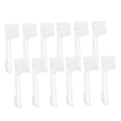 minkissy 12pcs Toothbrush Cap Holder Electric Toothbrush Accessories Portable Protective Covers for Boys and Girls Adults Travel Friendly