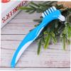 FOMIYES 3pcs Denture Brush Double Sided False Teeth Brush for Home Use Non-Slip Handle for Easy Cleaning view 3