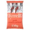 Tyrrells Crisps POSH PRAWN COCKTAIL 150g Sharing Bag - Hand-cooked & spun for an exquisite fresh taste. No artificial ingredients (No artificial flavour, colours or MSG) view 1