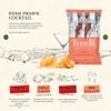 Tyrrells Crisps POSH PRAWN COCKTAIL 150g Sharing Bag - Hand-cooked & spun for an exquisite fresh taste. No artificial ingredients (No artificial flavour, colours or MSG) view 2