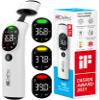 OxiPro TH2 Thermometer - IF Design Award Winner - German Sensor - In-Ear, Forehead, Non-Touch & Baby Modes - Infrared Thermometer for Newborn, Baby, Kids, Children & Adult Temperature Measurement view 1