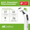 OxiPro TH2 Thermometer - IF Design Award Winner - German Sensor - In-Ear, Forehead, Non-Touch & Baby Modes - Infrared Thermometer for Newborn, Baby, Kids, Children & Adult Temperature Measurement view 2