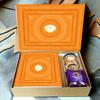 Ghasitaram Gifts Jaiccha Ghasitaram Orange Hamper Box with Sugarfree Kaju Katli, Sugarfree Bites and Wheat Puffs |Diwali,Holi,Valentine,Birthday,Anniversary,Gift for Her,Him,Mothers Day,Fathers Day|