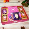 Ghasitaram Gifts Jaiccha Big Hamper Tray of Suagrfree Kaju Katlis, Beetroot Chips, Sugarfree Bites, Wheat Puffs, Moong Chakli, Roasted Chiwda |Diwali,Birthday,Anniversary,Gift for Her,Him,Mothers Day| view 1