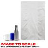 1 Flat Pack | 100 Bags | RE-GEN 30 Litre Clear Swing, Pedal, Square Bin Liners Refuse Sacks, Everyday, Office & Home Use | Transparent Industrial Strength Rubbish Garbage Bags 375/600 x 600mm view 3