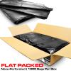 1 Full Box | 1000 Bags | RE-GEN 30 Litre Flat Pack Swing, Pedal, Square Bin Liners Refuse Sacks, Everyday, Office & Home Use | Black Industrial Strength Rubbish Garbage Bags 375/600 x 600mm view 3